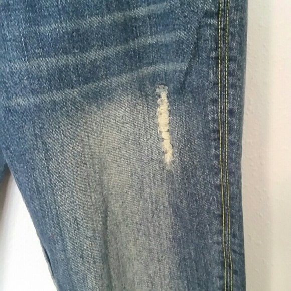 Hudson Distressed Boot Cut Jeans EUC Size 27 B3 - Picture 8 of 8